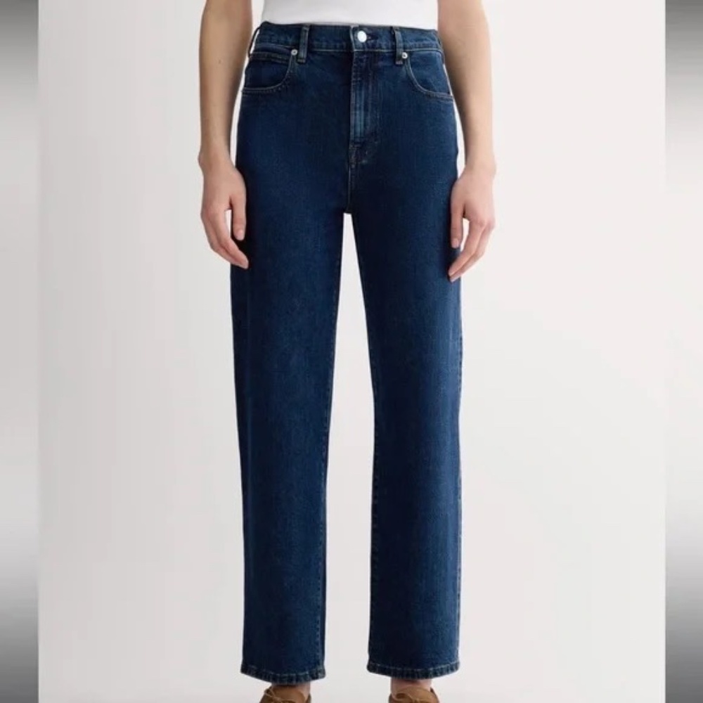 Everlane Way High Jean in Vintage Indigo